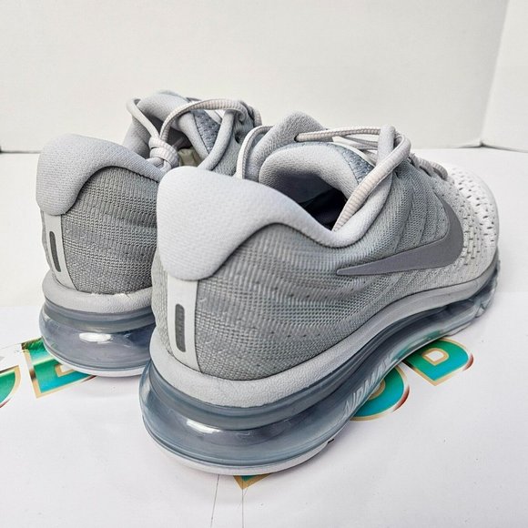 Nike Air Max 2017 Men's Pure Platinum Wolf Grey-White 849559-009 - Picture 6 of 9